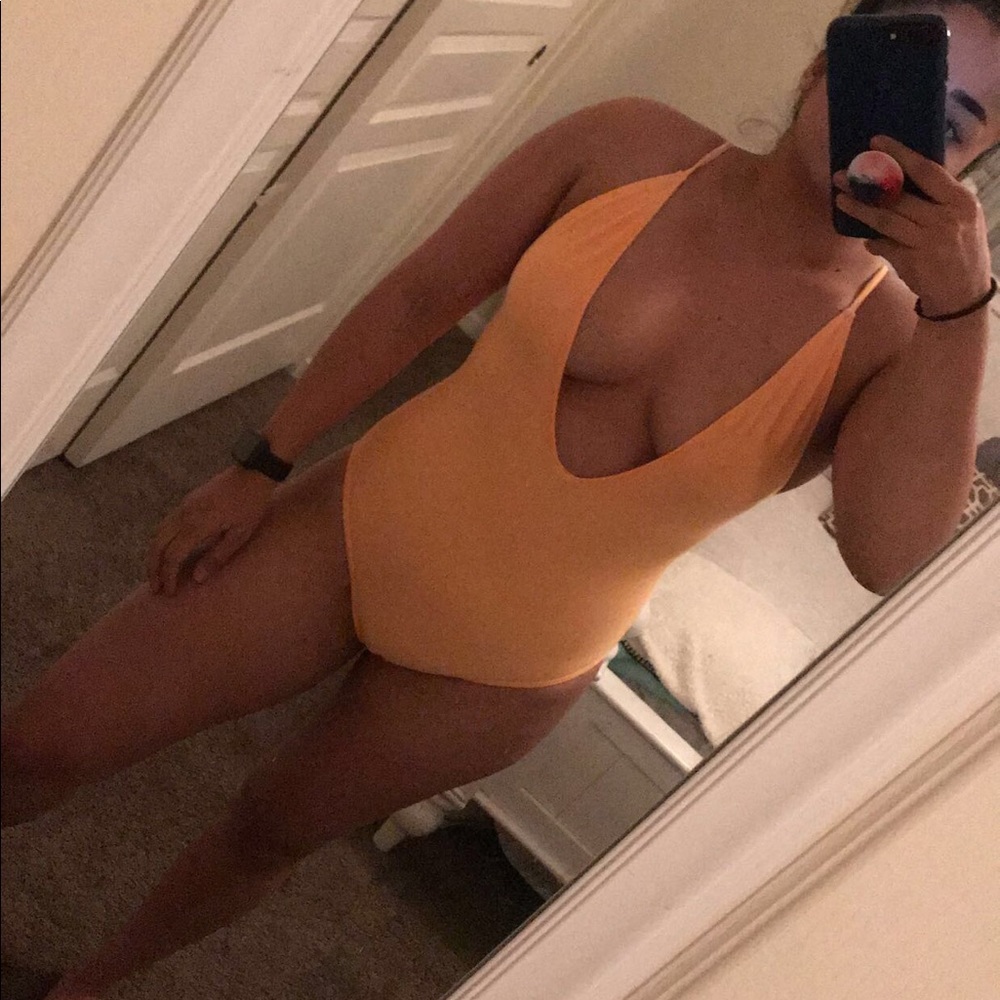 Forever 21 Sunshine One Piece Swimsuit